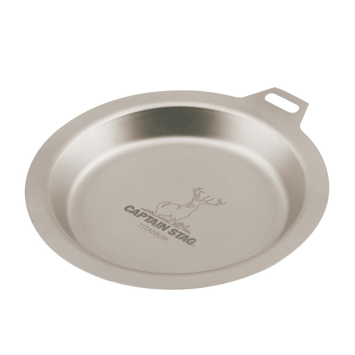 Titanium Lid Plate 130 (UH-4507) - Captain Stag