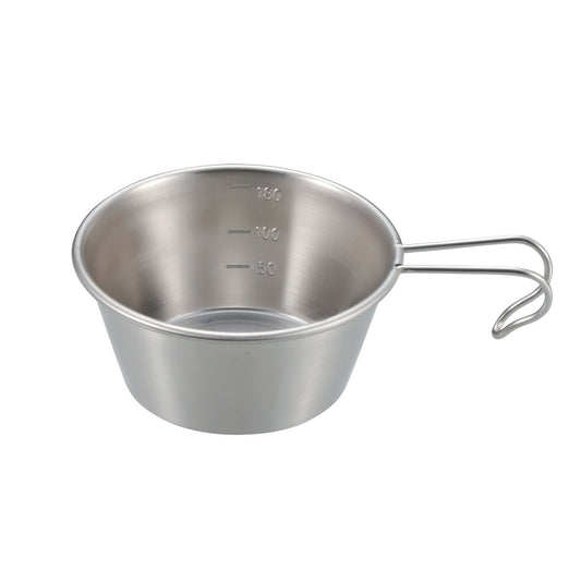 Stainless Steel Sierra Cup 210ml Spiral Finish (UH-47) - Captain Stag