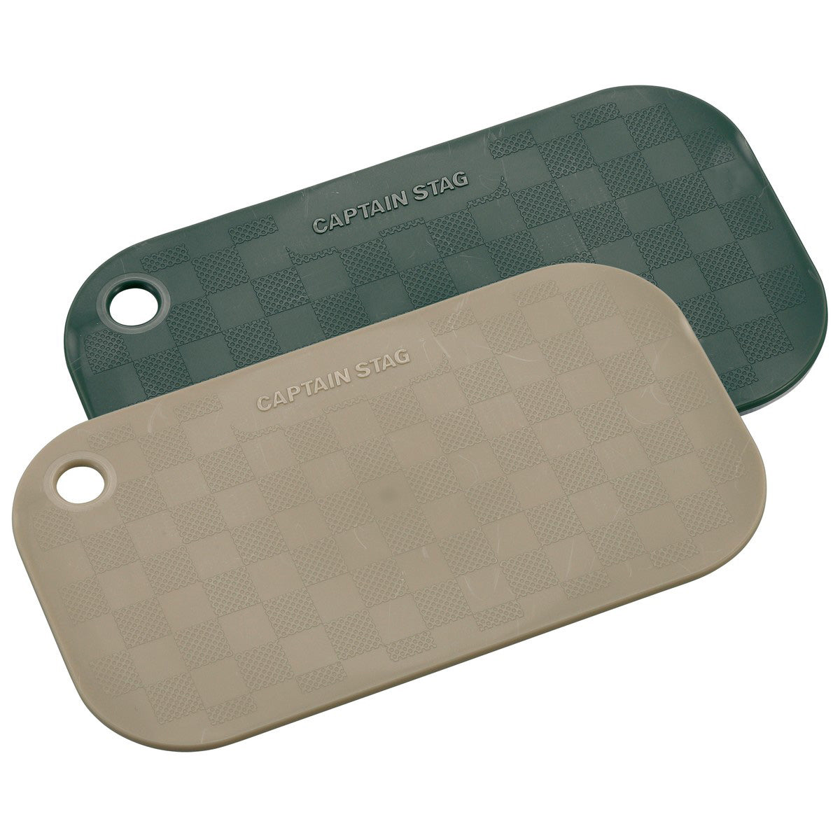 Aluminium Rectangular Cooker for Cutting Board 2-Pack (Olive × Beige) (UH-4715) - Captain Stag