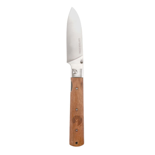 CS Field Folding Kitchen Knife (Santoku) (UH-4734) - Captain Stag