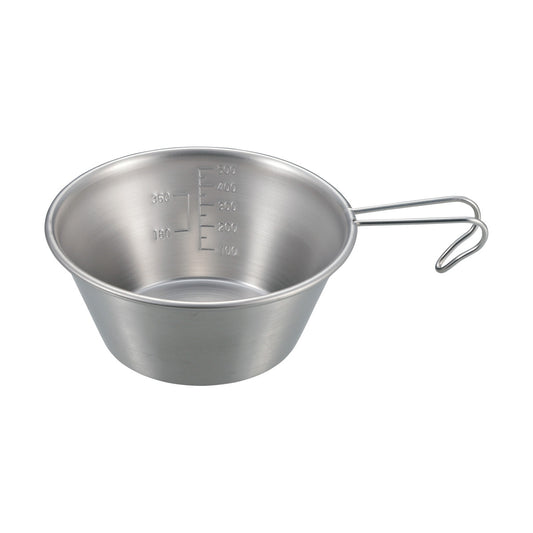 Stainless Steel Large Sierra Cup 630ml Spiral Finish (UH-49) - Captain Stag