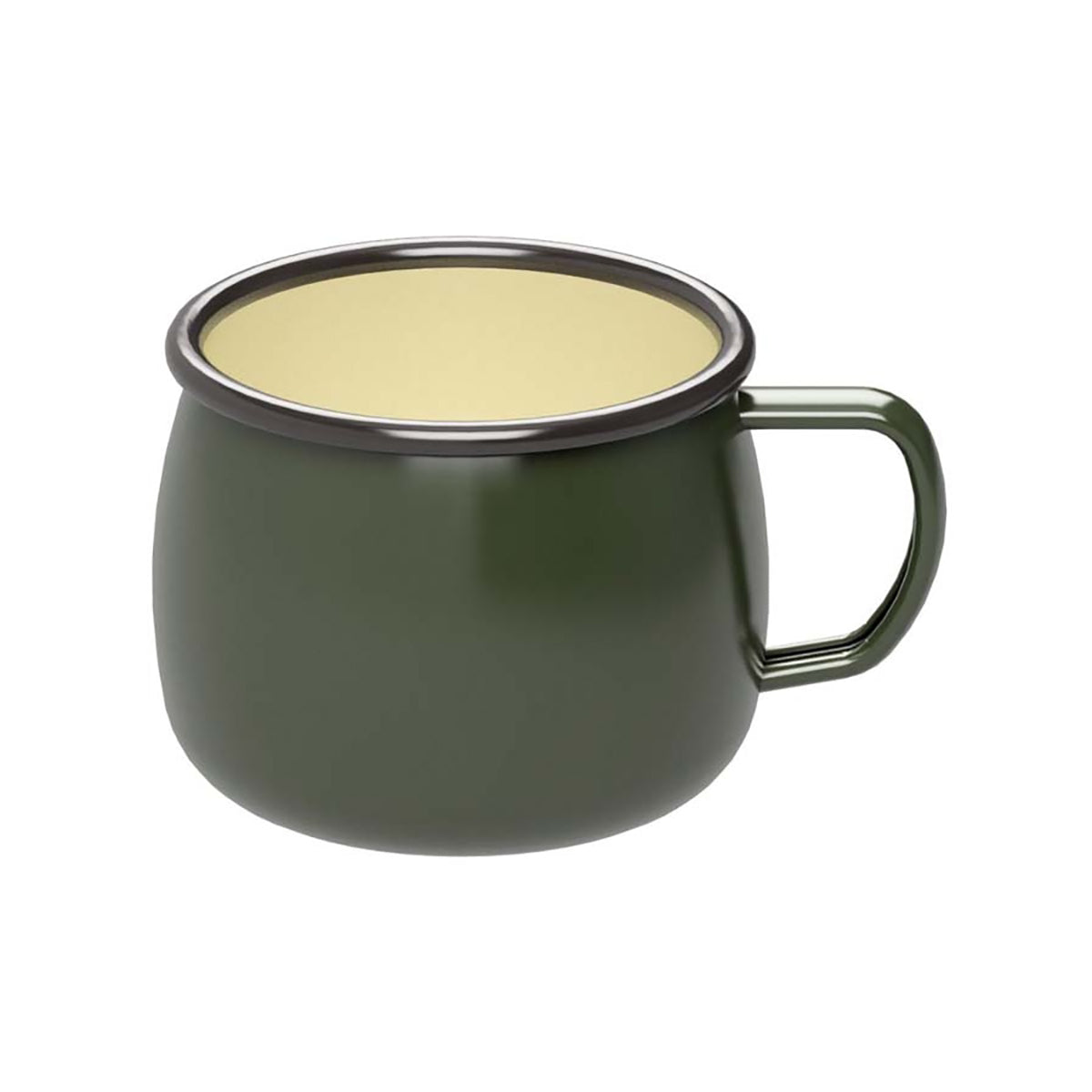 Enamel Mug (Olive Green) (UH-505) - Captain Stag