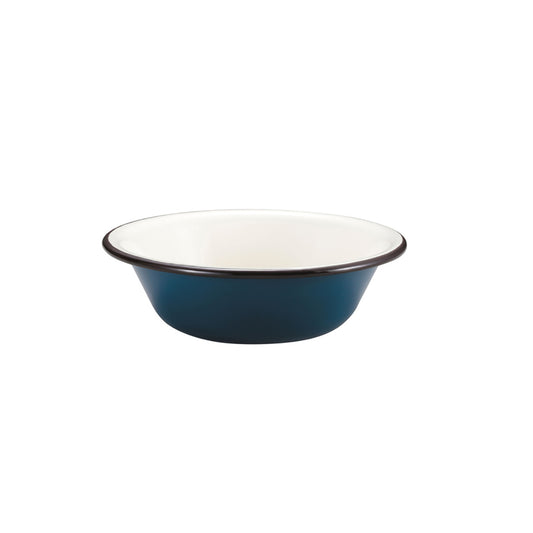 Enamel Bowl 16cm(Dark Blue) (UH-516) - Captain Stag