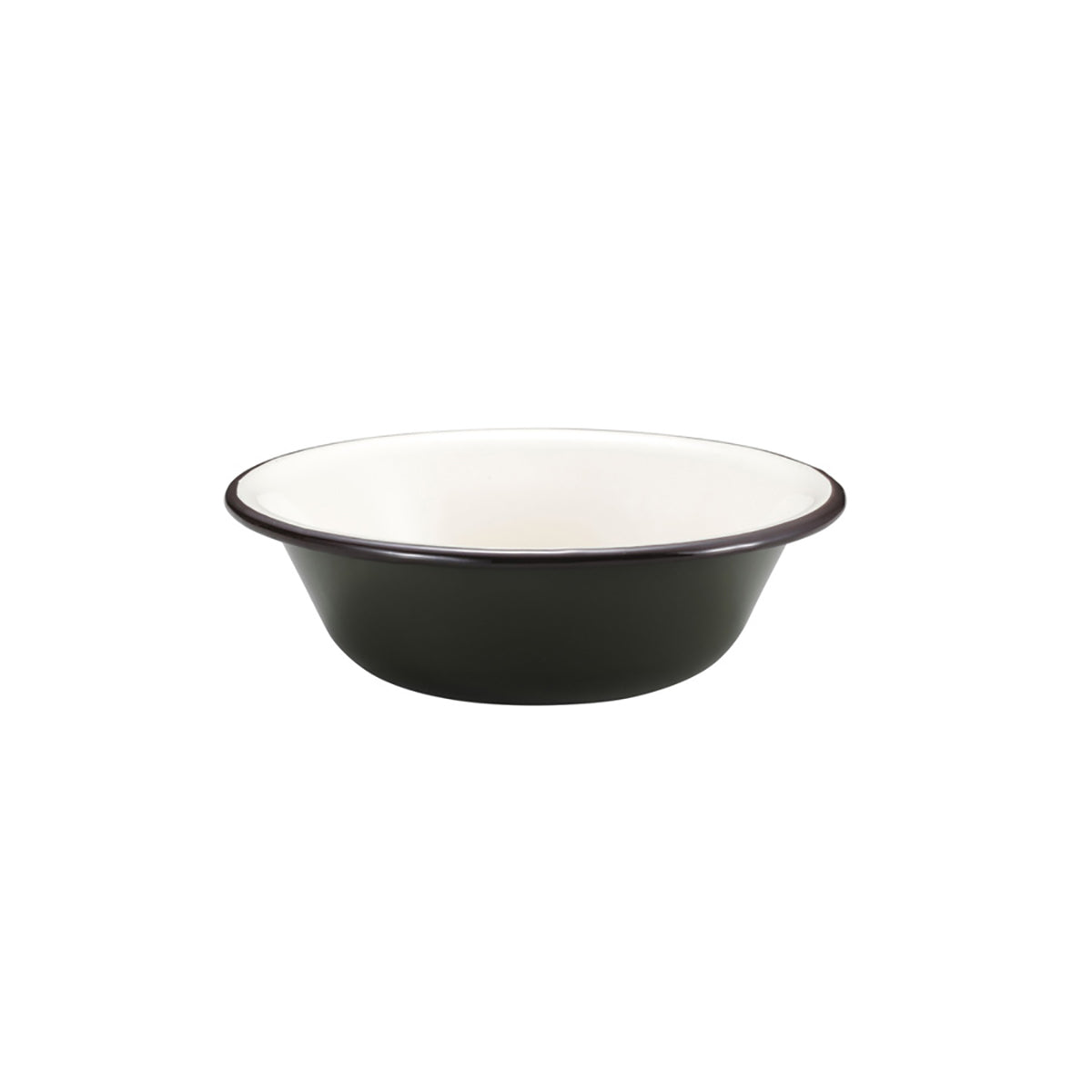 Enamel Bowl 16cm(Olive Green) (UH-517) - Captain Stag