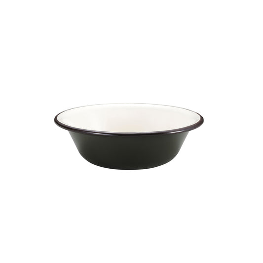 Enamel Bowl 16cm(Olive Green) (UH-517) - Captain Stag