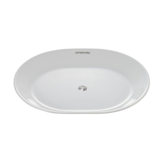 CS× Corelle Oval Plate 31cm(WH) (UH-557) - Captain Stag