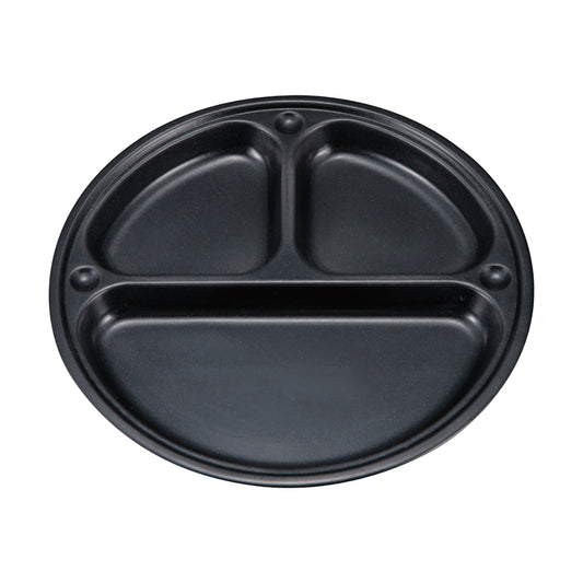 Blue-Black Coating Divided Plate (UH-6) - Captain Stag