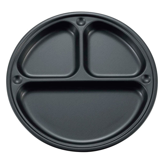 Metallic Black Coating Divided Plate (UH-63) - Captain Stag