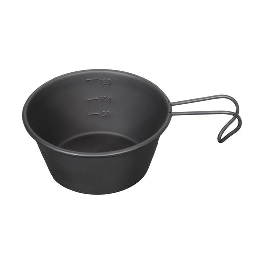 Stainless Steel Coloured Sierra Cup 210ml(Okitsumo Black) (UH-68) - Captain Stag