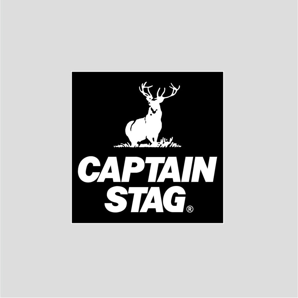 CS Design Sticker (Logo / Square)70×70mm (UM-1590) - Captain Stag