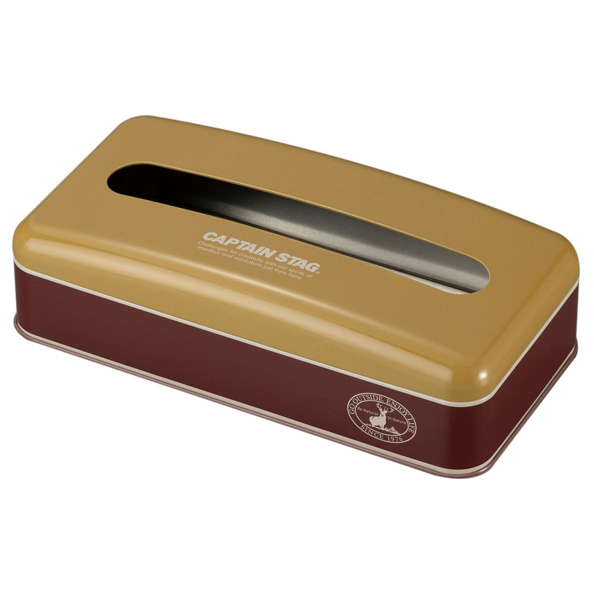 Tinplate Tissue Box (UM-1678) - Captain Stag