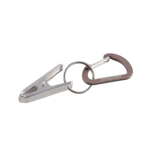 Aluminum Accessory Clip Carabiner (UM-1878) - Captain Stag