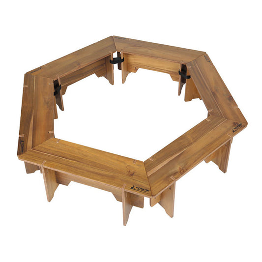 CS Classics Hexagonal Grill Table Set (137) (UP-1038) - Captain Stag