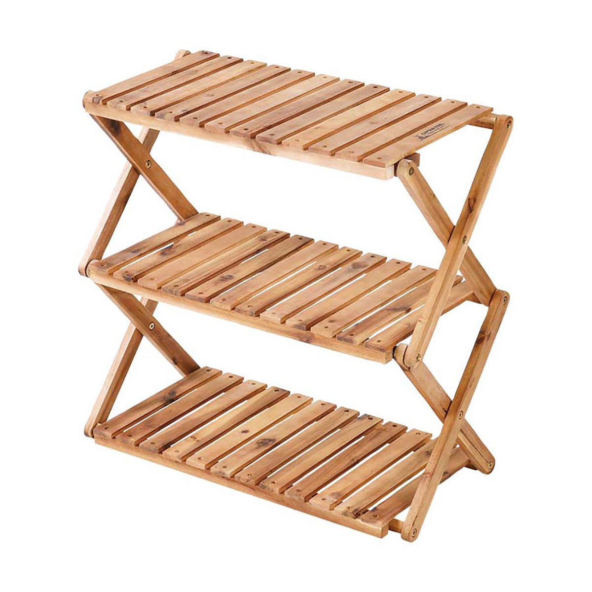CS Classics Wooden 3 -Tier MOVE Rack (600) (UP-2581) - Captain Stag