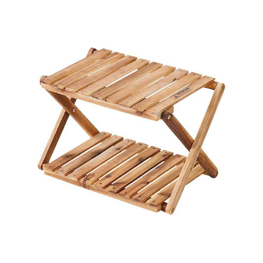 CS Classics Wooden 2 -Tier MOVE Rack (460) (UP-2585) - Captain Stag