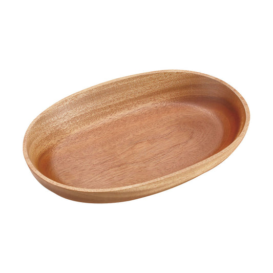 Wood Breath Oval Curry Plate (UP-2607) - Captain Stag