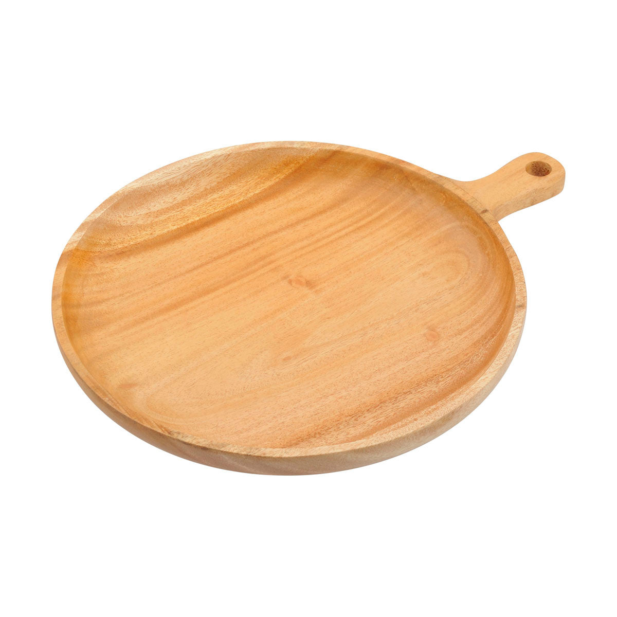 Wood Breath with Handle Plate 25cm (UP-2679) - Captain Stag