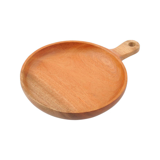 Wood Breath with Handle Plate 20cm (UP-2680) - Captain Stag