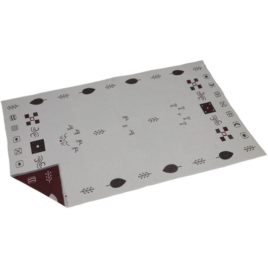 India Signature Rug 1018(Gabbeh Brown) (UP-2715) - Captain Stag