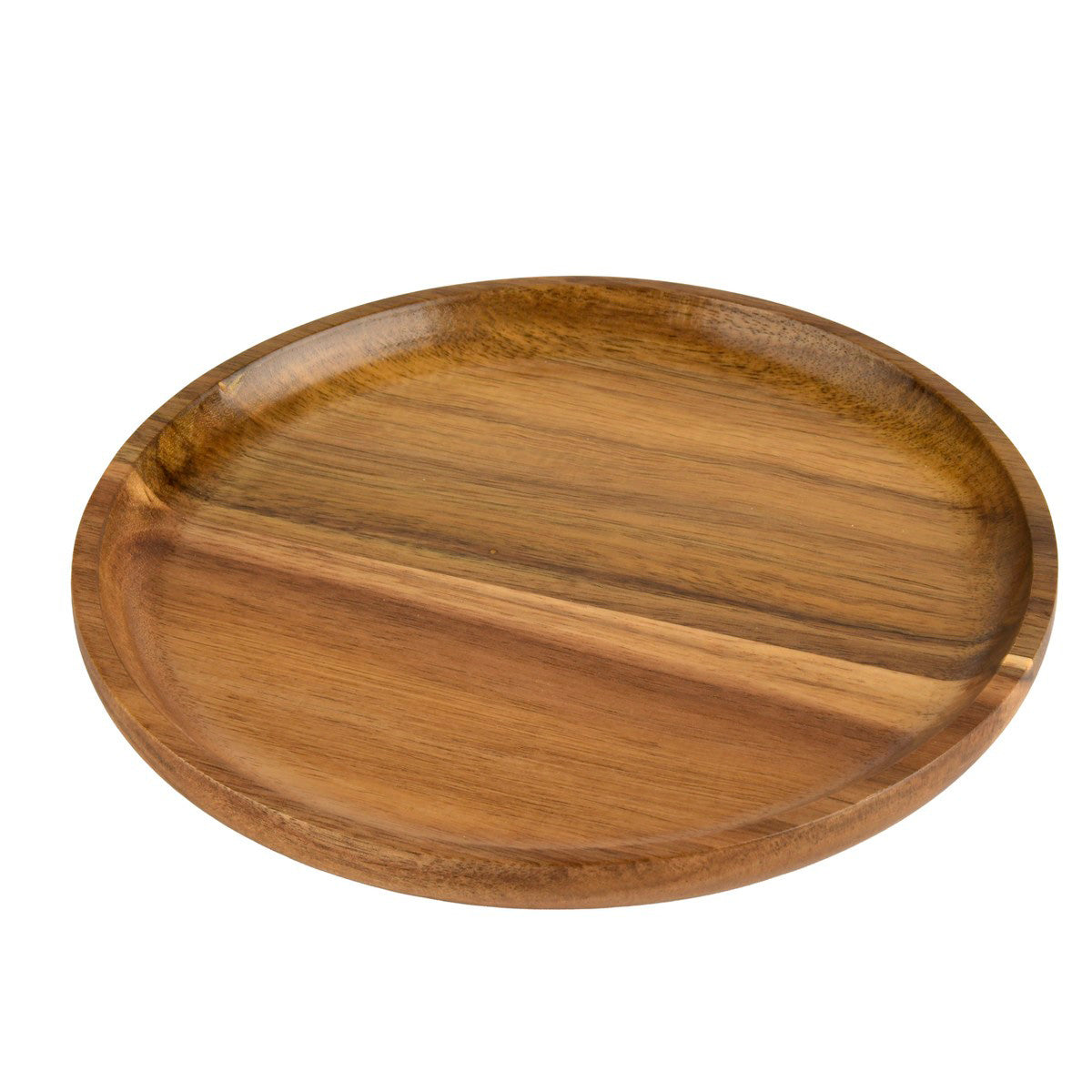 Acacia Tool Round Plate Ø22cm (UP-2738) - Captain Stag