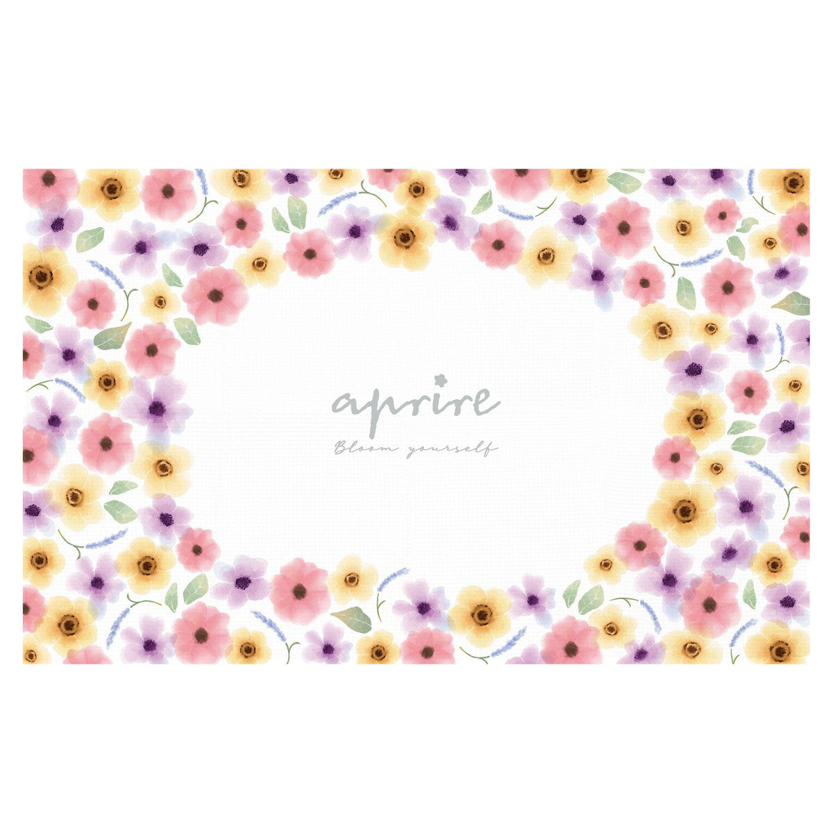 Aprire Soft Cushioned Picnic Blanket 140×90cm(Bloom) (UT-1017) - Captain Stag