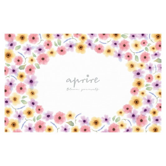 Aprire Soft Cushioned Picnic Blanket 140×90cm(Bloom) (UT-1017) - Captain Stag