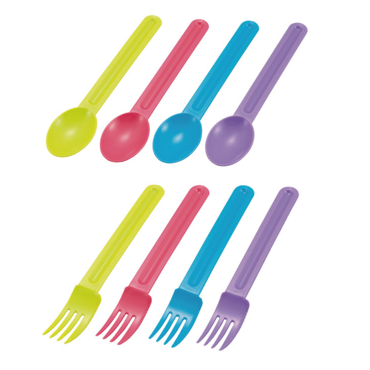 Holiday Joy Antibacterial Spoon (4) / Fork (4) (UT-52) - Captain Stag