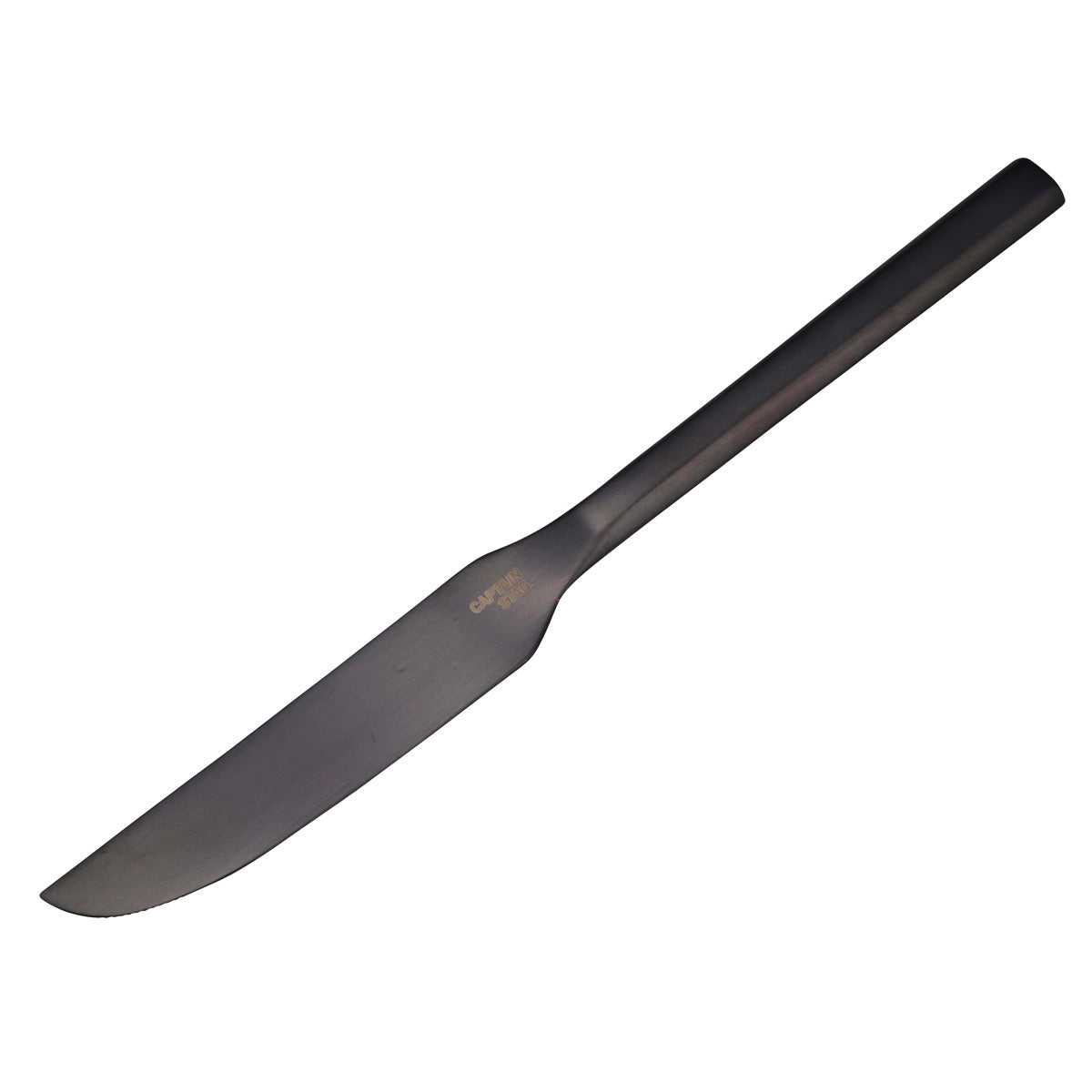 Hexagon Black Dessert Knife (UW-2014) - Captain Stag