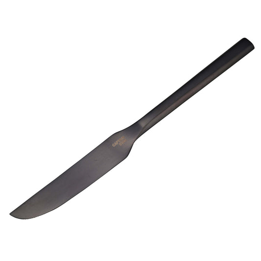 Hexagon Black Dessert Knife (UW-2014) - Captain Stag