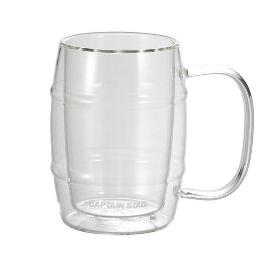 Barrel Beer Cup 350ml(Double Wall) (UW-2031) - Captain Stag