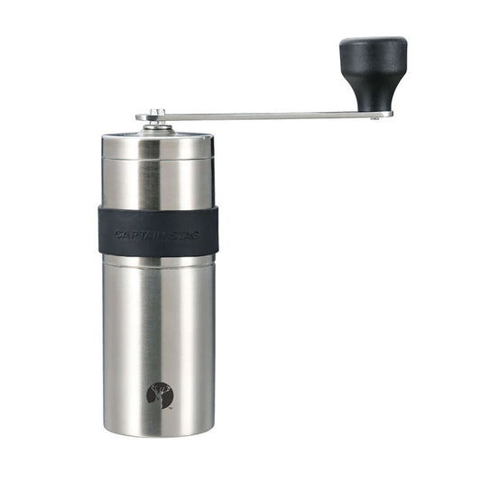 18-8 Stainless Steel Hand Coffee Grinder S(Ceramic Burrs) (UW-3501) - Captain Stag