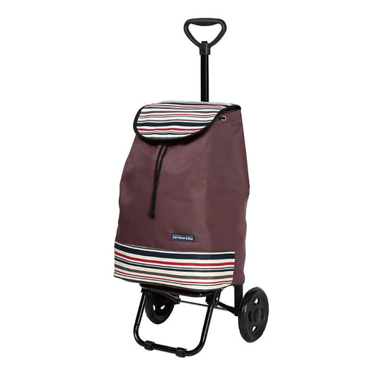 Life T Type Shopping Trolley Cart Red Stripe (UW-6017) - Captain Stag