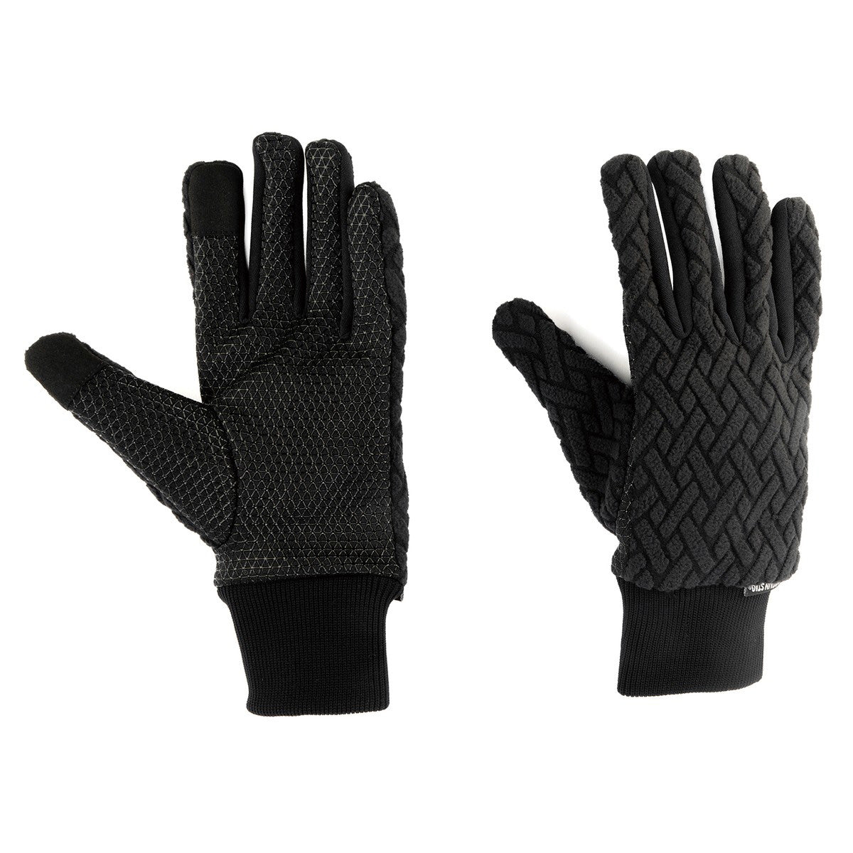 Textured Fleece Windproof Gloves (UX-1313) - Captain Stag