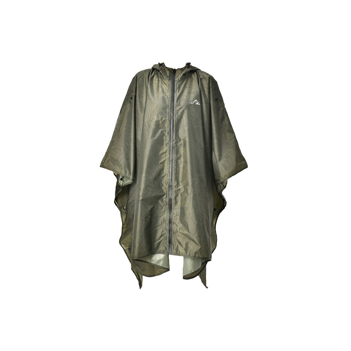 Campout Rain Poncho (One Size) (UX-2605) - Captain Stag