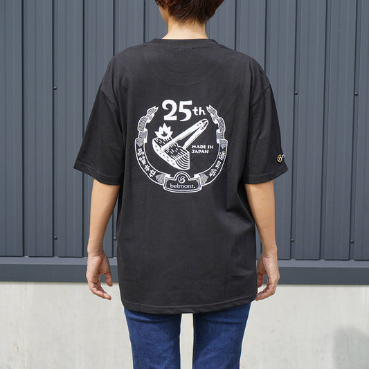 [Limited Edition] 25th Anniversary T-Shirt Outdoor Version BLACK - Belmont