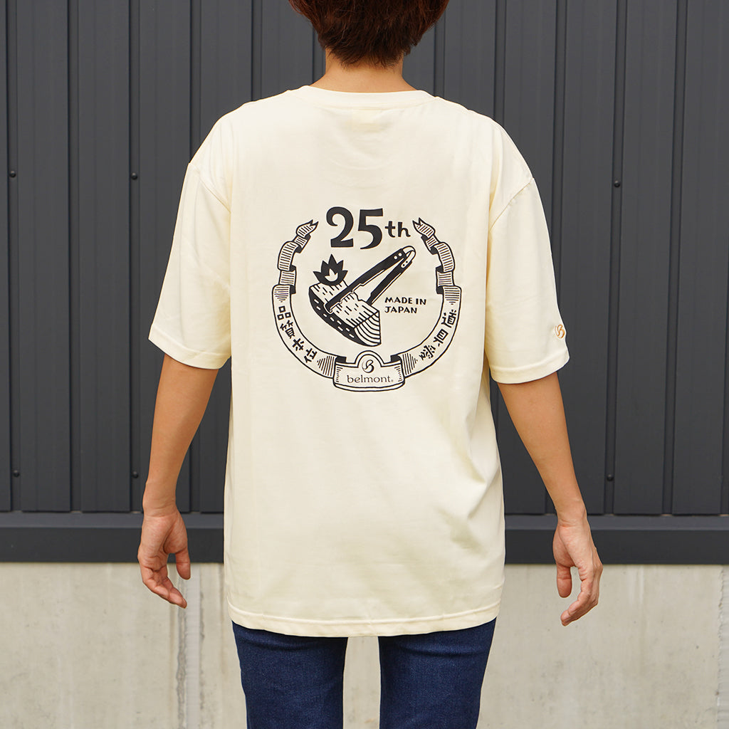 [Limited Edition] 25th Anniversary T-Shirt Outdoor Version IVORY - Belmont