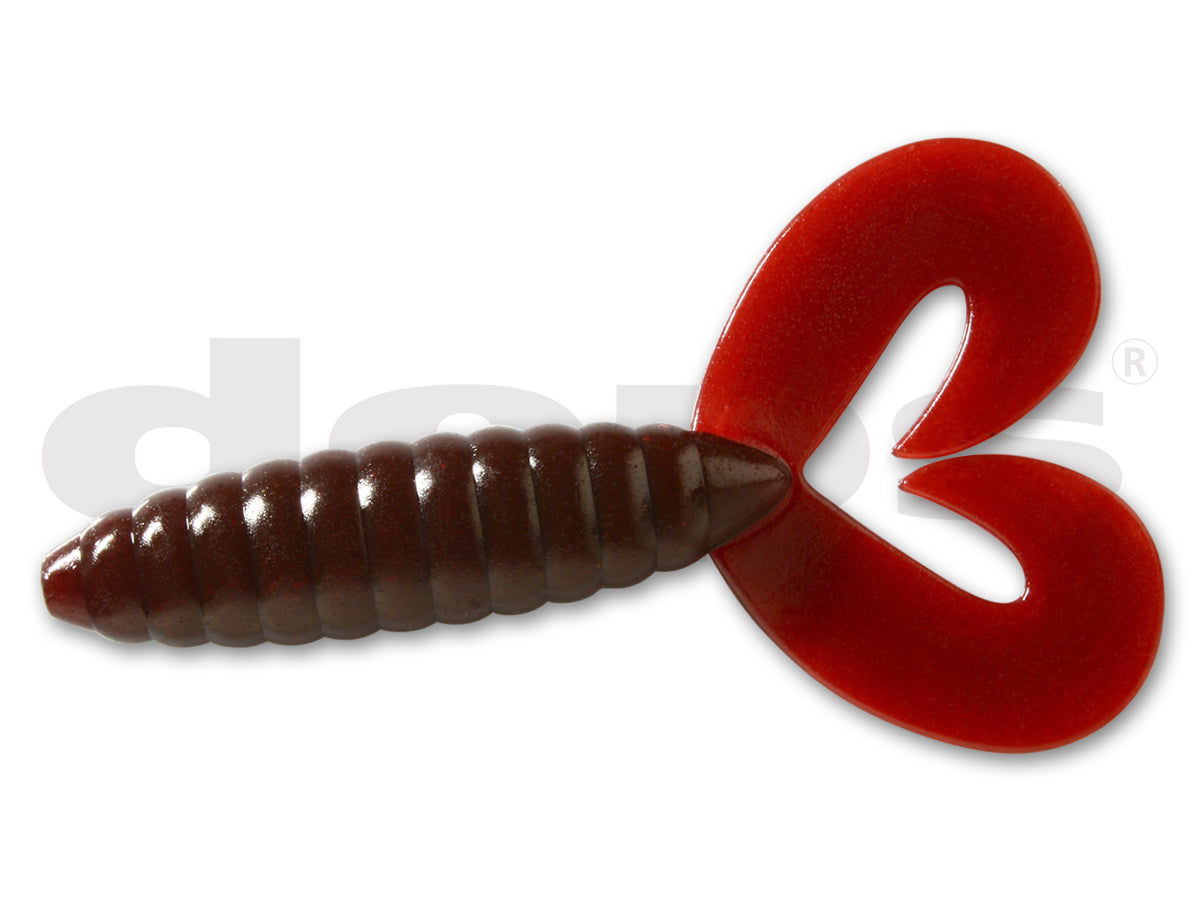 SUPER BIG WORM SERIES DEATHADDER GRUB TWIN-TAIL - deps