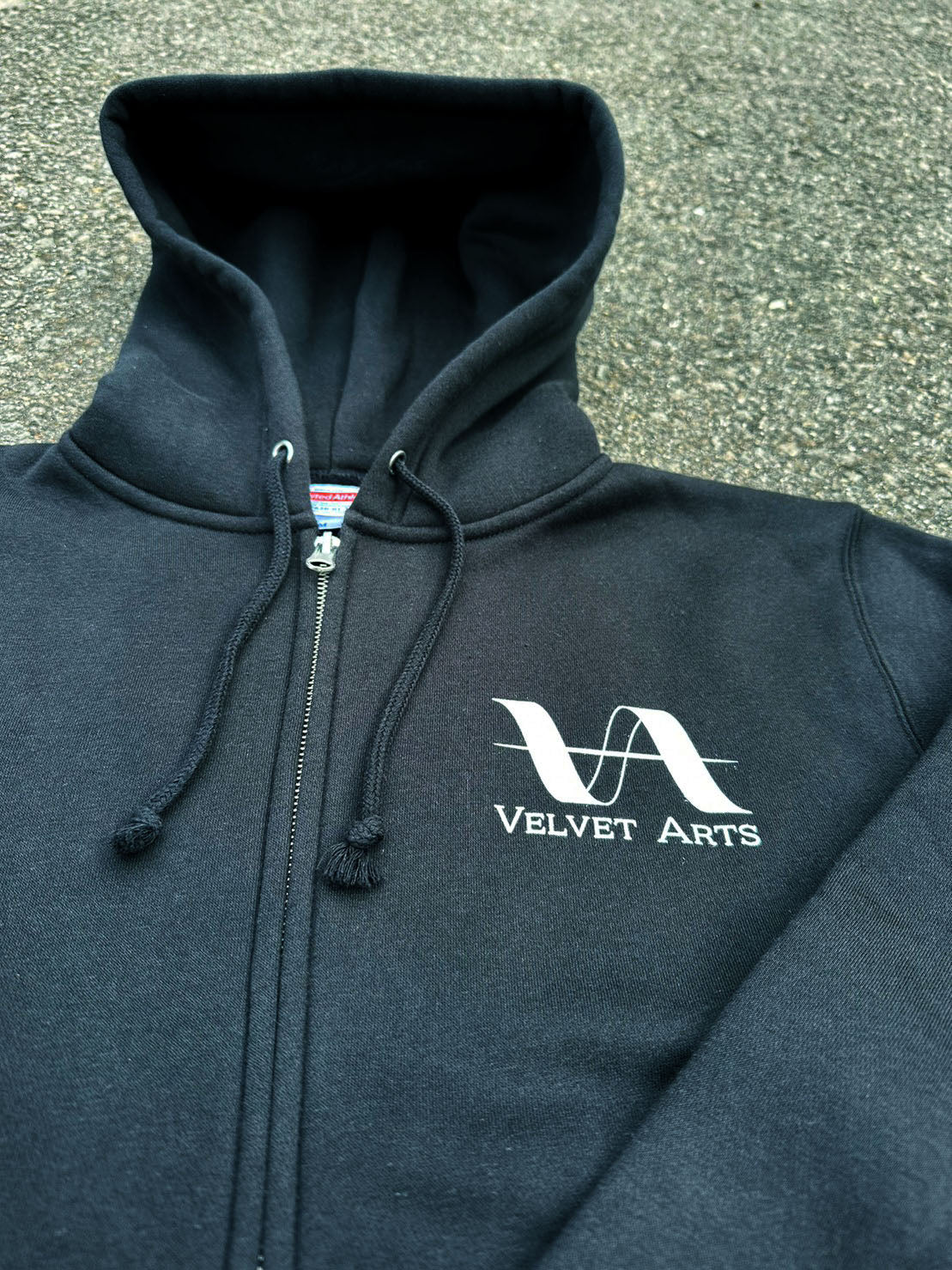 Brushed Fleece Hoodie - VELVET ARTS