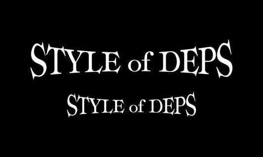 STYLE OF DEPS CUTTING STICKER - deps