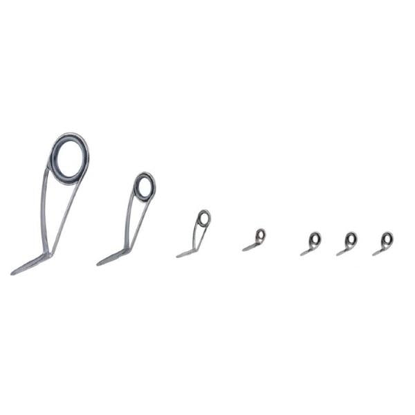 SiC Spinning Bass Guide Set Titanium - Fuji