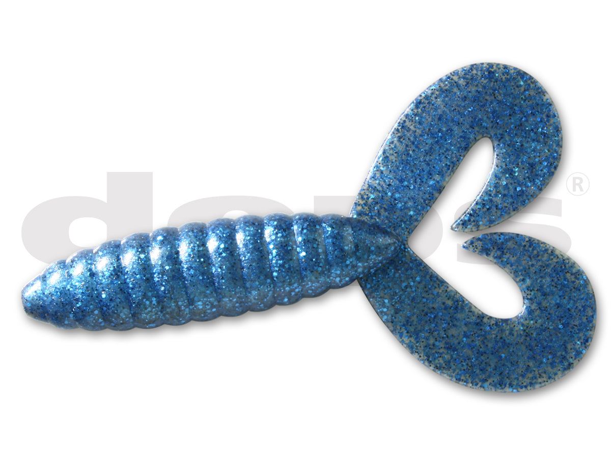 SUPER BIG WORM SERIES DEATHADDER GRUB TWIN-TAIL - deps