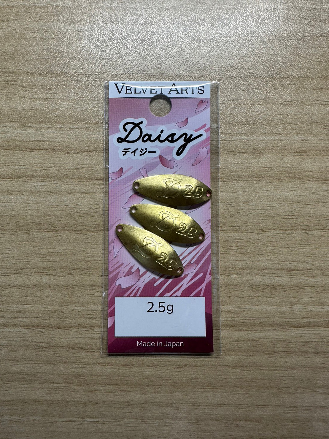 Daisy Unpainted Brass Blank 3pcs - VELVET ARTS