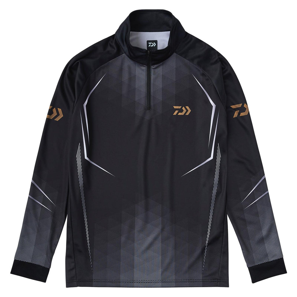 DE-7525 Long Sleeve Half-Zip Shirt - DAIWA