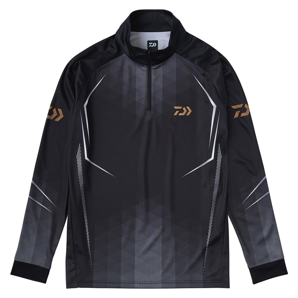 DE-7525 Long Sleeve Half-Zip Shirt - DAIWA
