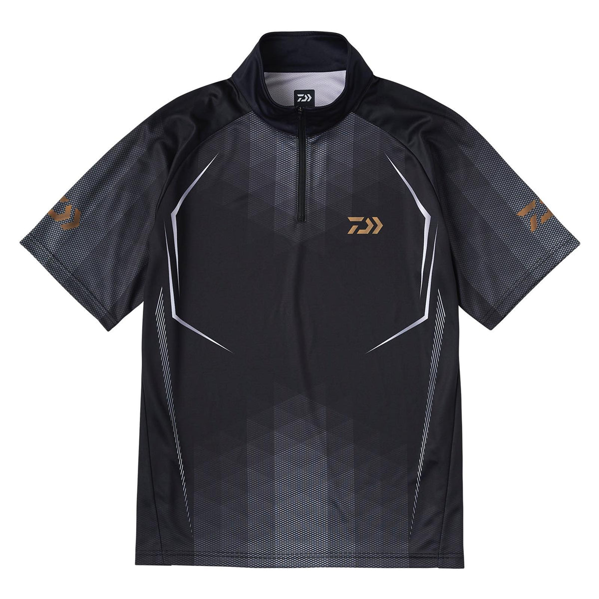 DE-7625 Short Sleeve Half-Zip Shirt - DAIWA