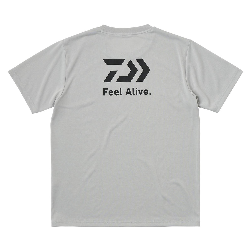 DE-8325 Short Sleeve Back Print T-Shirt - DAIWA