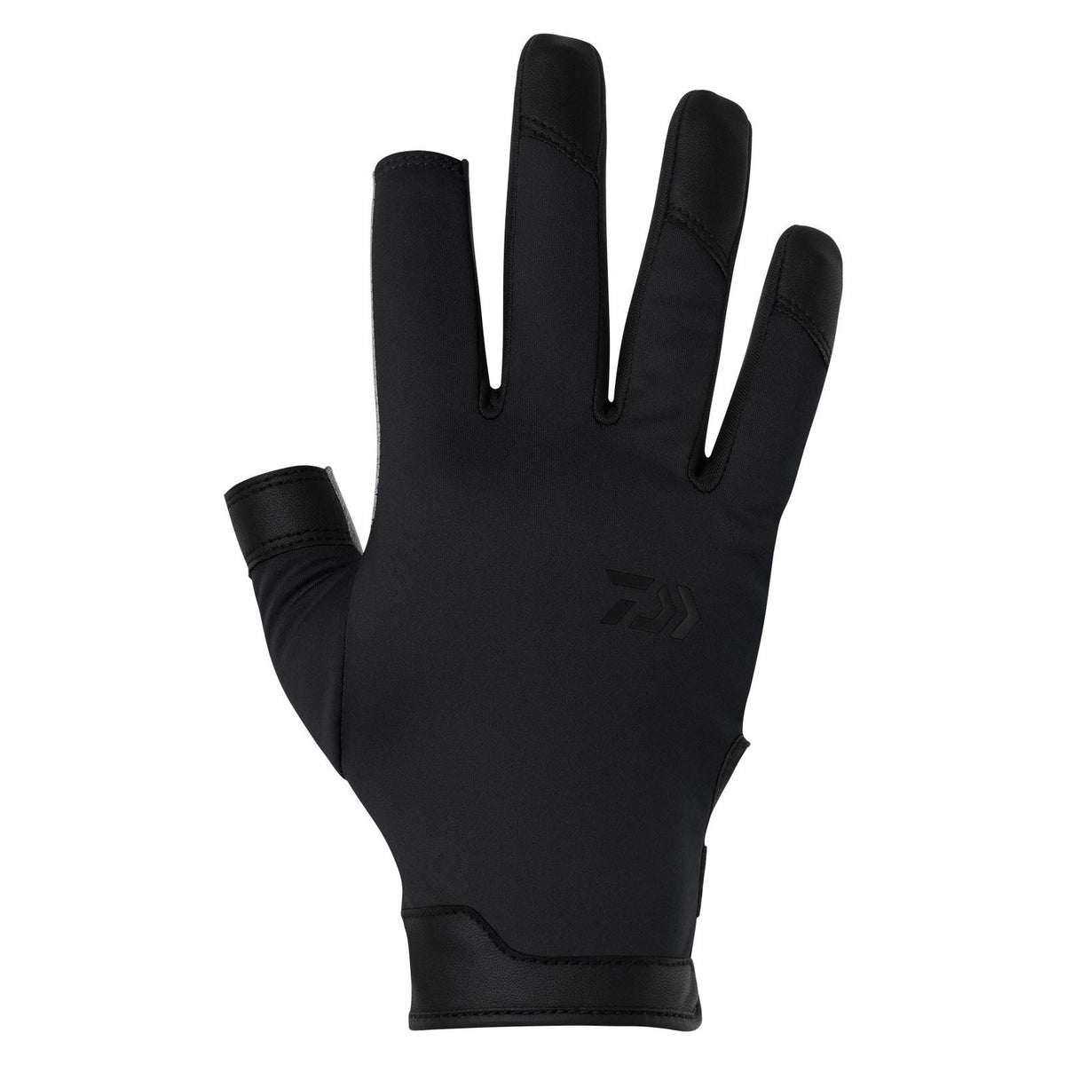 DG-5326W Windproof Light Game Gloves 2-Finger Cut - DAIWA