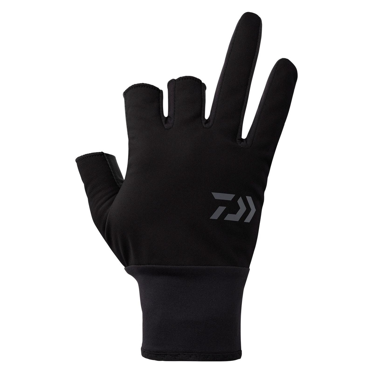 DG-8025W Windproof Strapless Gloves 3-Finger Cut - DAIWA