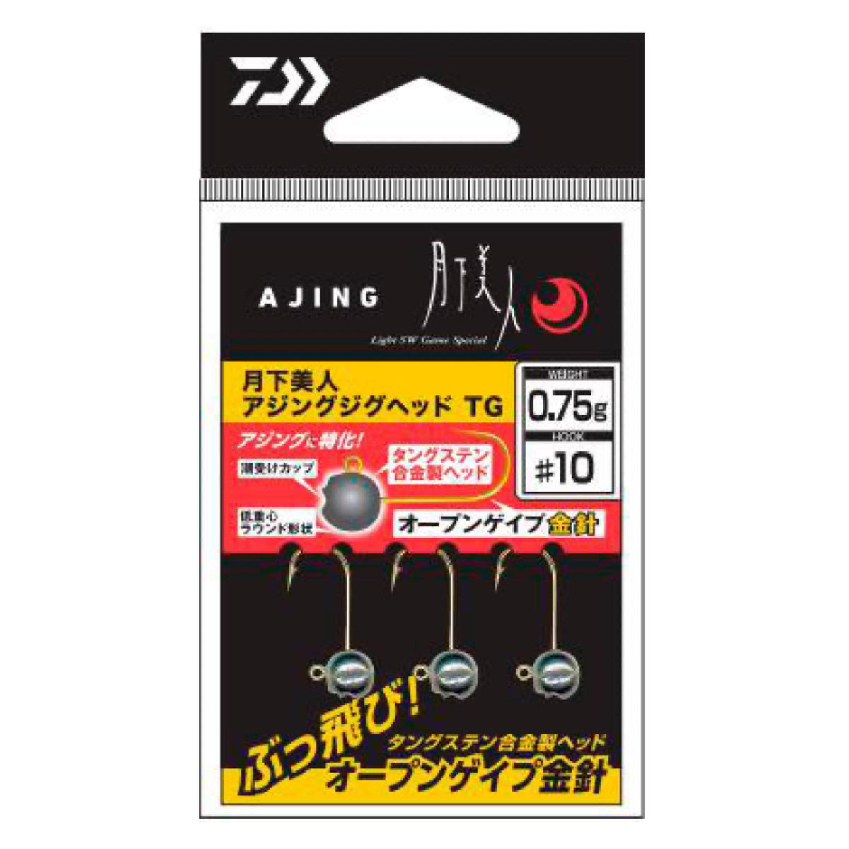 GEKKABIJIN AJING JIGHEAD TG - DAIWA