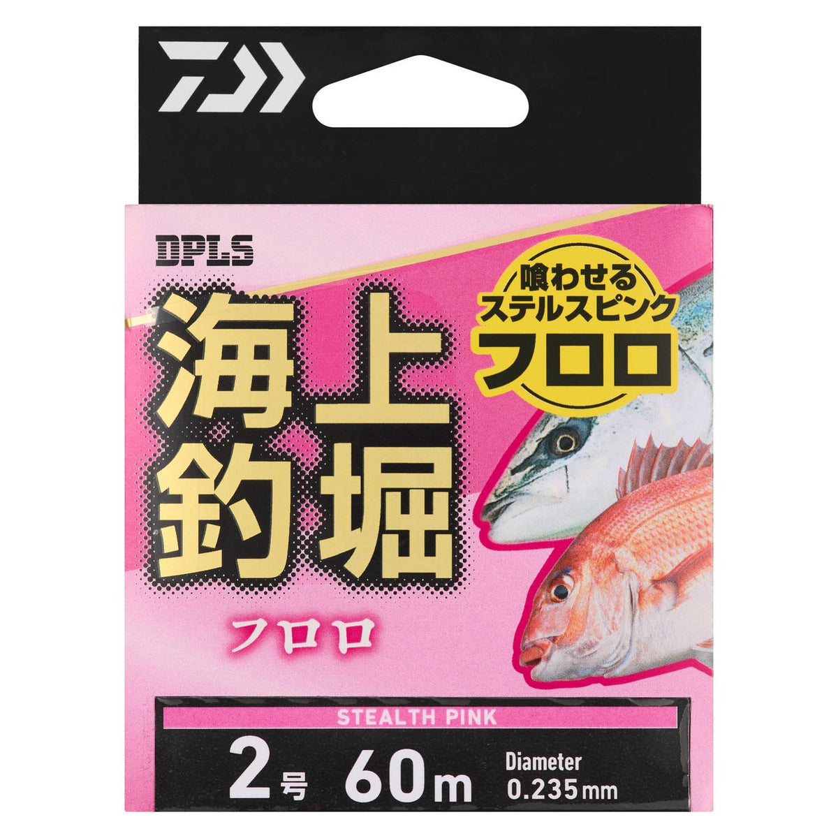 KAIJO TSURIBORI FLUORO STEALTH PINK - DAIWA